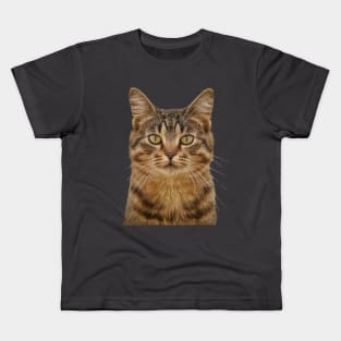 Cat Zoning Out Kids T-Shirt